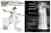 where light begins - Terebess Online · 2020. 2. 18. · H a i k u Gabriel Rosenstock Edited by Mícheál Ó hAodha where light begins 9 7 8 1 9 0 8 8 1 7 4 7 1 Lorem ipsum dolor