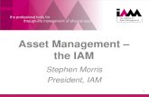 Asset Management – the IAM · 2017. 11. 14. · IAM Qualifications – targets IAM Certificate: aimed at those new to Asset Management IAM Diploma: designed to help existing Asset