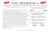 Air Bubbles - North Shore Frogmen | Scuba Diving ClubVisit our website at 1 Air Bubbles The Newsletter of the North Shore Frogmen’s Club Volume 52, Number 6 June 2010 President’s