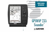 SounderGPSMAP 235 OWNERÕS MANUAL - Garminstatic.garmin.com/pumac/GPSMAP235Sounder_OwnersManual.pdf · 2003. 9. 22. · • GPSMAP 235 Sounder • External GPS Antenna and 30’ cable