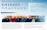 The Power of Leadership Matters - UCI MIND · witness to the power of leadership demonstrated by the Foundation. Together, community leaders and UCI MIND can and will solve Alzheimer’s
