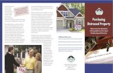Purchasing Distressed Property · 2020. 12. 21. · Purchasing Distressed Property Please review the information in this pamphlet as a first step in that planning and discussion.