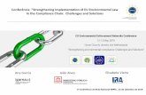 Conferência Strengthening Implementation of EU Environmental … · 2016. 10. 3. · 1ª Conferência da Rede Nacional IMPEL , 23 de setembro de 2016 EnviCrimeNet - Network of police