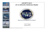 AN/SPY-6(V) Air & Missile Defense Radar...DISTRIBUTION STATEMENT A: Approved for public release.Distribution unlimited. 3 AN/SPY-6(V) AMDR At a Glance Highly capable Greater detection