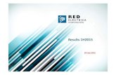 PresentaciónResultados 1S2015 ENG v9 · 2015. 7. 29. · Results 1H2015 3 Significant events SOUND PROGRESS IN THE FIRST HALF FINANCIALRESULTS • Net profit amountedto€309 million,