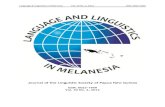 Journal of the Linguistic Society of Papua New Guinea Syntax_Olga Temple 291212.pdfLanguage & Linguistics in Melanesia Vol. 30 No. 2, 2012 ISSN: 0023-1959 32 II. DESCRIPTIVE SYNTAX