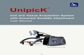 UnipicK manual 060215 ZM-lck-ZM-lck-AAZ-lck · 2018. 12. 17. · 6. Never allow metal objects to penetrate any openings on the UnipicKTM unit as this could result in user injury and