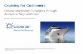 Cruising for Customers - Experian · 2012. 1. 18. · Growth for last minute & all inclusive packages 1. airline tickets 2. cheap airline tickets 3. rental cars 4. car rental 5. flights