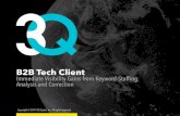 B2B Tech Client - 3q-mediacloud.s3-accelerate.amazonaws.com€¦ · A B2B tech company selling to enterprise-level clients. CHALLENGE The client was embarking on a new product release,