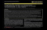 CASE REPORT Open Access Anaphylactic reaction to intravenous … · 2017. 8. 27. · Keywords: Anaphylactic reaction, Corticosteroids, Ocular toxoplasmosis, Skin-prick test, Treatment