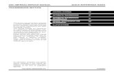 2001 IMPREZA SERVICE MANUAL QUICK REFERENCE INDEX TRANSMISSION SECTION · 1st 3.454 3.454 2nd 2.062 1.947 3rd 1.448 1.366 4th 1.088 0.972 5th 0.825 0.738 Reverse 3.333 Auxiliary transmission