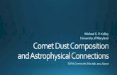 Comet Dust and Comet ISON, Too. · photometry of comet ISON with SOFIA/FORCAST. Wooden et al. in preparation. Did we observe the irradiated mantle? • Data look great! • Comet