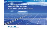Bussmann series photovoltaic SEES application guide Complete …€¦ · Bussmann series PV fuse links exceed the requirements of IEC 60269-6 as they operate at 1.35 x In (1.35 times