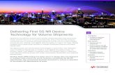 Delivering First 5G NR Device Technology for Volume Shipments · Title Delivering First 5G NR Device Technology for Volume Shipments Author Keysight Technologies Janet Smith Subject