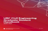 UBC Civil Engineering Graduate Student Handbookbased graduate program in Civil Engineering. The program requires completion of at least 30 credits of coursework beyond the Bachelor’s