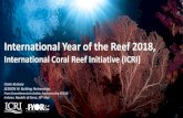 International Year of the Reef 2018, · Claire Rumsey SESSION IV: Building Partnerships From Commitments to Action: Implementing SDG14 Incheon, Republic of Korea, 30th May. International
