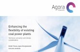 Enhancing the flexibility of existing coal power plants · 6/6/2018  · Dimitri Pescia, Agora Energiewende Limiting global warming well below 2 ° can only be achieved through deep