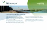 Innovative solutions - Royal HaskoningDHV/media/royalhaskoning... · 2014. 7. 8. · storage tanks, retaining walls, bridges and coastal defences, industrial, commercial, high rise