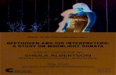 Beethoven and his Interpreters: A Study on Moonlight Sonata€¦ · 05/05/2020  · The moonlight sonata is known for its “mysterious, gently arpeggiated, and seemingly improvised