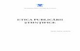 ETICA PUBLICĂRII ŞTIINŢIFICE · Etica publicării ştiinţifice 6 Workshop | Etica publicării ştiinţifice| Universitatea Ştefan cel Mare din Suceava | Deşi ambele categorii