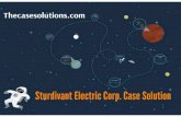 Harvard Case Studies · 2019. 5. 30. · Sturdivant Electric Corp. Case Solution Three Barries to"Total Solution Thecasesolutions.com product-orientation Thecasesolutions.com Salespeople
