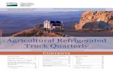 Agricultural Refrigerated Truck Quarterly · 2020. 5. 22. · refrigerated shipments (truck + rail + intermodal) of fruits and vegetables from California and the Pacific Northwest