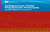 Indigenous Child Placement Principle · Indigenous Child Placement Principle Audit Report 2010/11 iii Appendix 2 Summary of the implementation update provided by the Department of