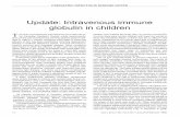 Update: Intravenous immune globulin in childrendownloads.hindawi.com/journals/cjidmm/1995/198693.pdf · mu no de fi ciency vi rus (HIV) in fec tion dem on strated that pro - phy lac
