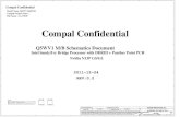 Compal Confidential · 2017. 4. 26. · LS-7911P 100MHz 1GB/s x4 DMI x4 100MHz FDI x8 page 41 port 3 port 1 Sub-board page 39 page 13 SATA x 6 (GEN1 1.5GT/S ,GEN2 3GT/S) SPI RTC CKT.
