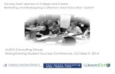 Moving Adult Learners to College and Career: Rethinking ...€¦ · Career Advancement Academies ! Linked Learning ! ... Contextualization of learning based on goals ! Integration