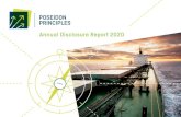 Annual Disclosure Report 2020 · 2021. 1. 4. · Annual Disclosure Report 22 3 Foreword This report represents the first time Signatories of the Poseidon Principles disclose the climate