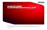 WEATHER COMPENSATION KIT - Ideal Boilers€¦ · Boiler Display will read 30ºC and the Room Temperature Setpoint will be 30ºC hence the curve 30 will be followed. 3.If the CH Potentiometer