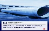 INSTALLATION AND BURIAL OF GRP PIPES MANUAL Pictures/Lianyungang Zhongfu Lianzho… · 7.4.1 Mechanical steel coupling 18 8. Thrust restraints 19 8.1 Thrust block 19 8.2 Cement encasement