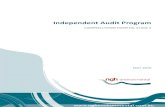 Independent Audit Program · 2020. 8. 11. · Program or commencement of an Independent Audit Approval is being sought for the proposed Environmental Auditor C36 No later than four