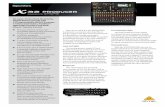 Digital Mixers - Full Compass Systems · 2019. 9. 10. · X32 PRODUCER. Where larger consoles make sense in fixed installations or studios, with the X32 PRODUCER, studio-caliber performance