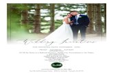 Wedding Incentives - Fox Hills · 2019. 10. 16. · Hot Chocolate Bar International Coffee Station Ceremony Space Cannot be combined with any other offers Fox Hills Golf & Banquet