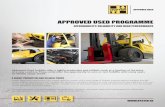 Hyster - APPROVED USED PROGRAMME · 2019. 12. 19. · Hyster Approved Used trucks offer superb value for money with a wide range of flexible financial options available through Hyster
