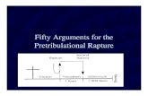 Fifty Arguments for the pretribulational rapturek.b5z.net/i/u/2167316/f/Fifty_Arguments_for_the_pre...F. 50 Arguments for Pretribulational Rapture offered by Dr. John F. Walvoord.