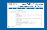 The Michigan Business Law - Schafer and Weiner · 2017. 10. 2. · Case Digests 50 Index of Articles 52 ICLE Resources for Business Lawyers 56. ... planning and succession planning