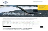 ASTM Standards for ACI Certification Testing Sections.pdf · 2020. 11. 10. · ASTM C131/C131M–01* ASTM C535–12 ASTM C142–97 ASTM D4791–10 ASTM C29/C29M–07 ASTM C88–13*