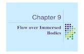 Chapter 9 over... · 2011. 1. 20. · Chapter 9 Flow over Immersed Bodies. zWe consider flows over bodies that are immersed in a fluid and the flows are termed external flows. zWe