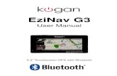 Ezinav G3 User Manualcdn.kogan.com.au/uploads/manuals/Kogan-Ezinav-G3-manual.pdf · 2011. 8. 31. · pg. 9 This will then load the Music Player. You can then play music that you have