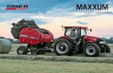 MAXXUM - CNH Industrial · 2017. 1. 4. · MAXXUM SERIES TRACTORS 5 Models | 116 –145 HP | 95 –125 PTO HP THE TRACTOR VERSION OF YOU: A HARD-WORKING, VERSATILE MACHINE. Case IH