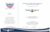 Water Field Operations Inventory Audit · 2020. 11. 6. · physical inventory counts within the inventory software. We concluded that the Water Department did not have an established