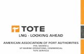 LNG - LOOKING AHEAD...•LNG as a transportation fuel will dramatically increase as road, rail and maritime refine the technology •Clear window of opportunity to develop LNG supply