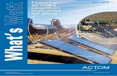 What’s - Actom...What’s Watt June 2016 2 Corporate Focus What’s Inside Innovation throughout ACTOM Pg 3 Wits devises innovative energy saving system Pg 6 Balmoral College improves