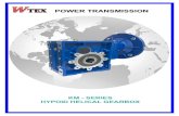 KM Series Hypoid Gearbox - WTE · 2018. 8. 20. · B. Moderate shock load,permitted mass acceleration factor Fag3 C. Heavy shock load,permitted mass acceleration factor Fas 10 Screw