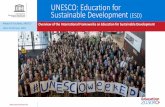 UNESCO: Education for Sustainable Development (ESD) UNESCO.pdf · 2020. 3. 17. · UNESCO EDUCATION SECTOR 2 Global Frameworks on Education for Sustainable Development •Article