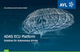ADAS ECU Platform - AVL Software & FunctionsADAS ECU –the ADAS/AD platform AN OPEN DEVELOPMENT PLATFORM We offer transparency –hardware and software can be provided on demand and