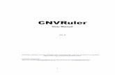 CNVRuler · 2016. 5. 24. · 3 2. Installation The CNV-Ruler package consists of two executable files – CNVRuler.bin and CNVRuler.exe – and one text file – readme.txt – which